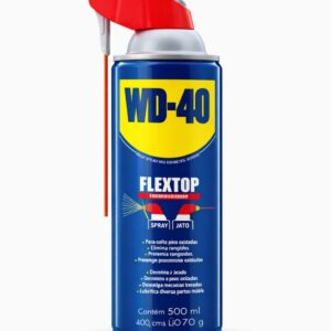 Óleo Lubrificante Desengripante WD-40 FlexTop 500ml | Proteção Anticorrosiva e Alta Performance – Relton Peças